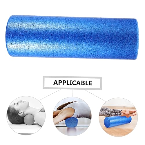 BESPORTBLE Material Yoga Column Muscle Relaxing Roller Fitness Massage Stick Blue