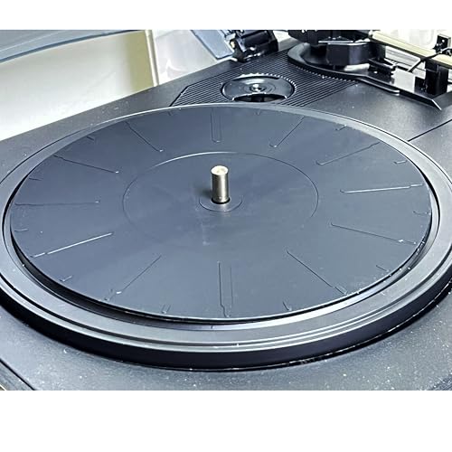 Turntable Mat, 7" Silicone Rubber Record Vinyl Slipmat Universal for All Record LP Players by Gartopvoiz - size: 7"