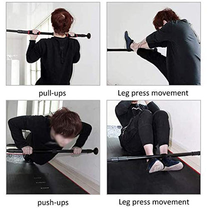 Pull-up Bar Pull Up Bar Door e No Screws Chin Up Bar for Door e for 66-90Cm Doorway Indoor Fitness Adjustable Portable for Adult and Teen