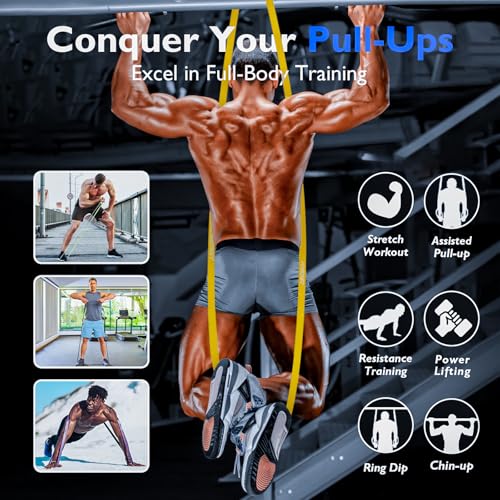 FitBeast Pull Up Resistance Band – Versatile Fitness Band for Strength Training, Stretching, and Full-Body Workouts for Men and Women