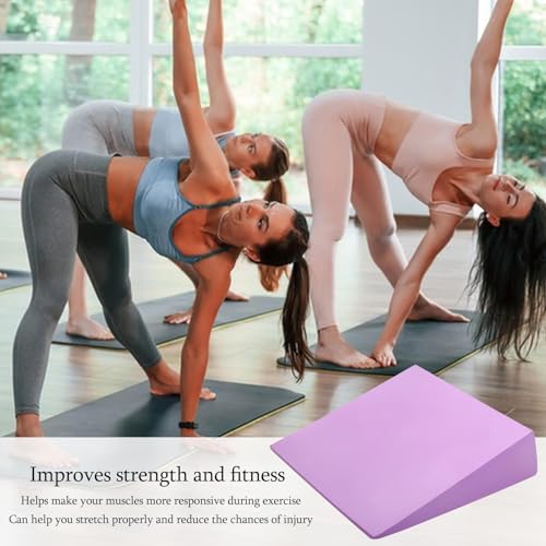 Slant Board Stretching - Foot Wedges Exercise, Calf Stretcher Yoga Wedge, Adjustable Incline Foam Wedge Calf, Ankle & Foot Stretch Blocks, Non-Slip Portable Feet's Fitness Tool Stretcher For Unisex