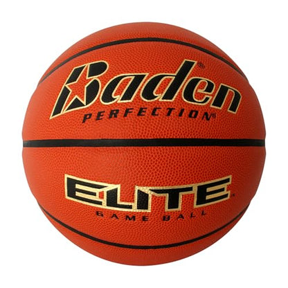 Baden | Elite | Premium Quality Composite Basketball | Ideal for Indoor Games | Youth, Women & Men's Sizes - size: Size 6 (28.5")