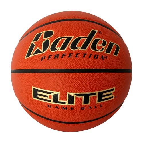 Baden | Elite | Premium Quality Composite Basketball | Ideal for Indoor Games | Youth, Women & Men's Sizes - size: Size 6 (28.5")