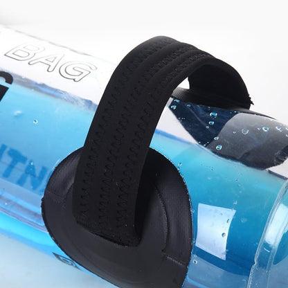 Aqua Dumbbell Bag Water Weights 30-55 lbs – Adjustable Water Weight Training Bag for Core Strength, Balance, Stability, Functional Fitness, Home Gym & Full Body Workout, Cross Training, HIIT