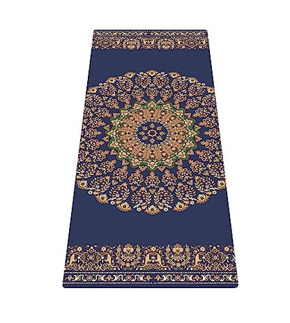 nuveti TPE Large Yoga Mat Non-Slip Exercise Fitness Mat with Carry Bag Extra Wide Yoga Mats for Women 72"x32" Extra Thick 6mm for Home, Pilates and Floor Exercises Workout Mats
