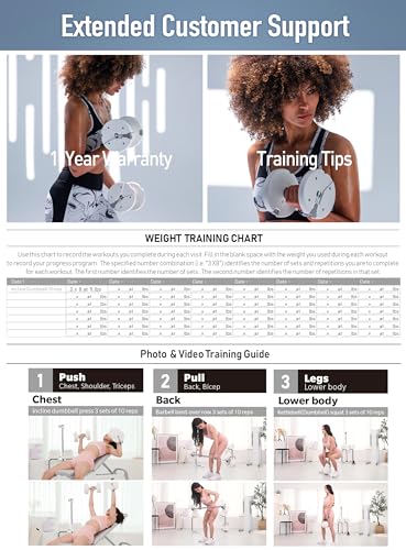 BYZOOM FITNESS Pure Series Adjustable Dumbbell - 12.5/25/27.5/50/55/75lb - ONE UNIT OR PAIR(check QTY before purchase) - 5-in-1/ 10-in-1 / 15-in-1 / 21-in-1 Flexible Hand Weights for Home Apartment Garage Gym, Strength Training & Fitness Workouts, White O