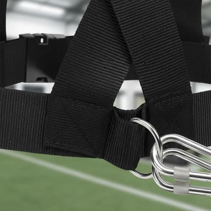 Speed Training Harness Adjustable Sled Harness Padded Shoulder Straps Workout Gear for Athletes