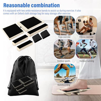 Ankle Strengthener, Ankle Balance Board Blackboard Foot Trainer Foot Strengthener for Injury Tehabilitation Posture Correction Stability Training