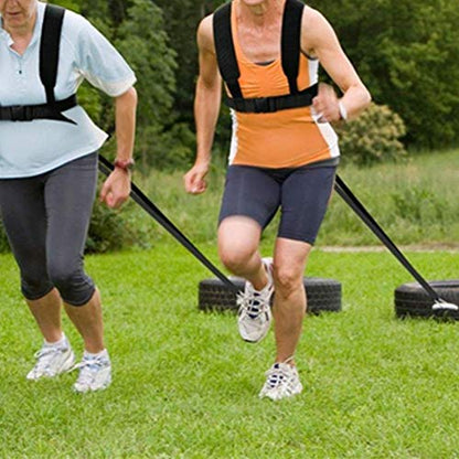 Harness Band, Sled Harness for Pulling Fitness Speed Strength Training Sled Shoulder Harness Band Belt Sports Equipment