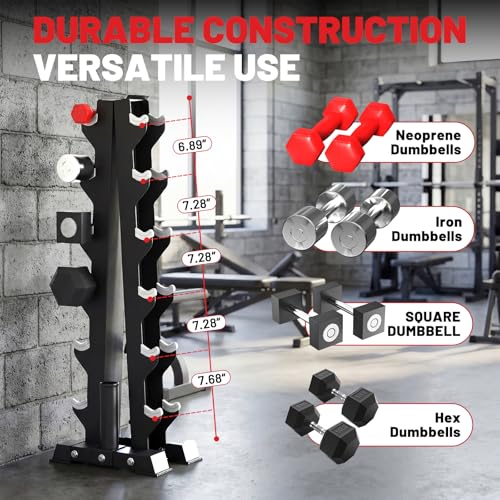 Hex Dumbbell Sets with Rack, 85-560lb Dumbbell Weight Set & Storage Rack - size: 400lb (10, 20, 35, 40, 45, 50lb)x2 & T-Bar Rack