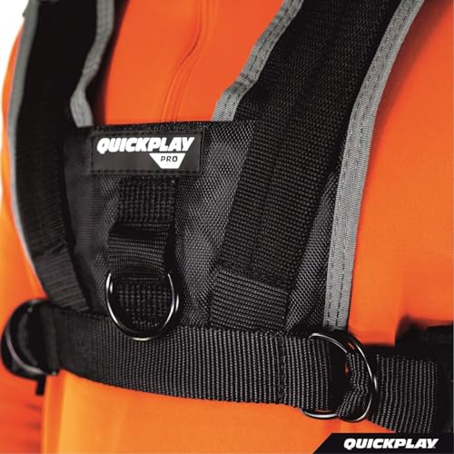 QUICKPLAY PRO Pulling Harness for Sled Resistance Training | Fitness Training Harness for Agility, Power & Endurance