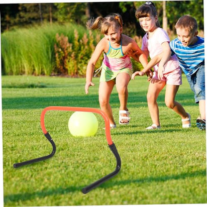 LIOOBO Adjustable Mini Hurdles Football Training Drills Soccer Agility Hurdle Equipment