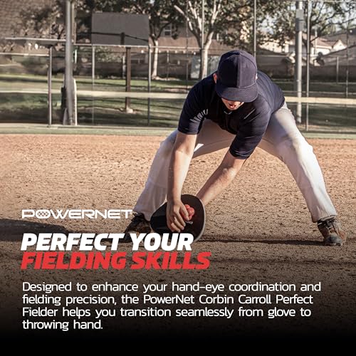 PowerNet Perfect Fielder Sets, Soft Hands Softball Baseball Training Equipment, Improve Transition Time from Glove to Hand, Perfect Fielder Mitt 2-PK, Micro Crushers, Reaction Balls, Foam Tech Balls