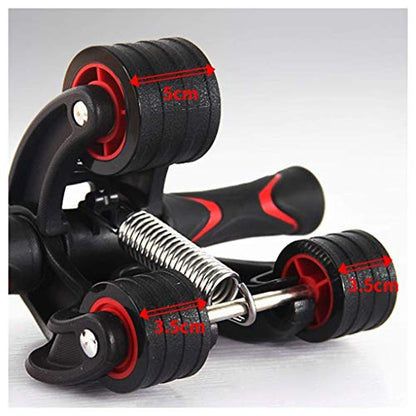 Abdominal muscle wheel - Abdominal wheel abdominal muscle training device Beginner exercise roller Abdominal thin waist exercise fitness equipment