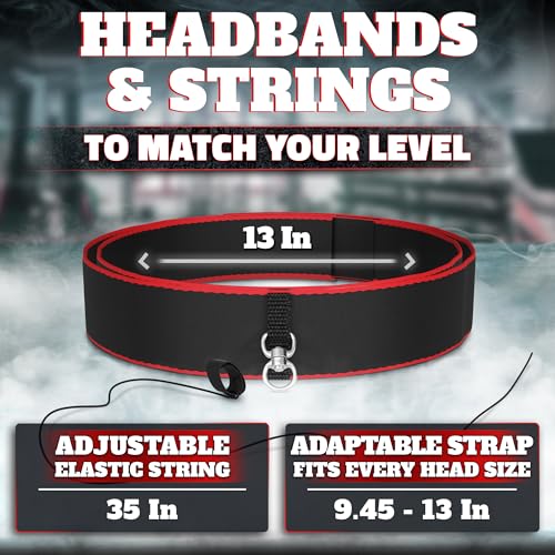 BURIUS Boxing Reflex Ball Set, 4 Balls and 2 Headbands, Reaction Training