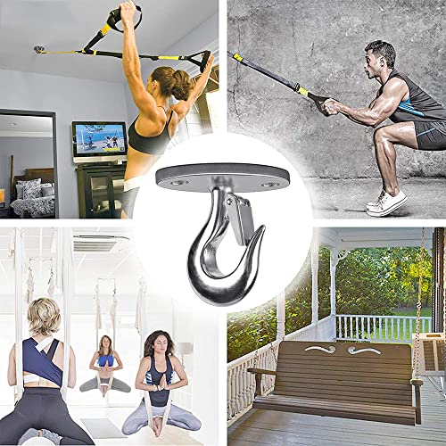 Dolibest Ceiling Anchor Mount for Yoga Swing Suspension, Resistance Band Wall Anchor, Body Weight Strength Training Systems, 2000LB Capacity, Stainless Steel,1PCS