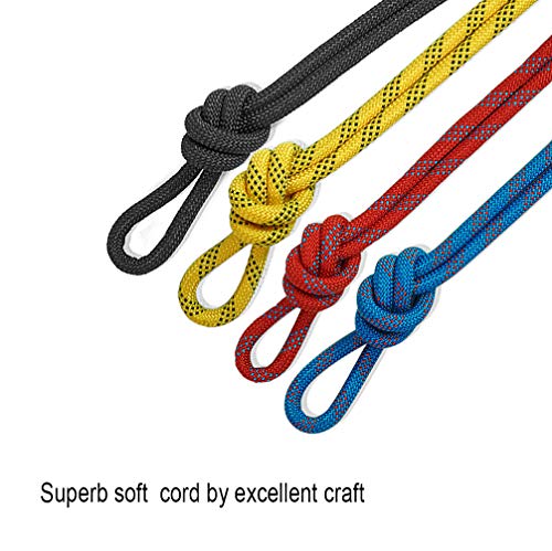 Aoneky Outdoor 10mm Static Utility Rope, Heavy Duty Polyester Rope for Pulling, Rigging, Tree Work & Hunting, Gym Fitness, 2000LB Tensile Strength