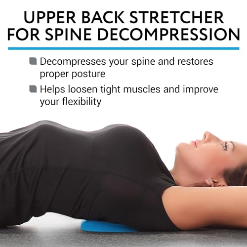 IMPRESA Upper Back Stretcher - Pack of 2, One Size Spinal Decompression & Posture Correction - Thoracic Spine Stretch & Flexibility - Pain Relief & Upper Back Pain Stretches