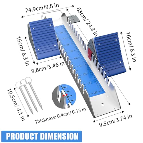 Lightning Starting Blocks Sprinter Pedals 6 Angle Adjustable Sprinters Track and Field Aluminum Suitable for Plastic Runway Cinder Track - color: Blue, size: 25inch