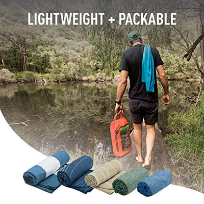 Sea to Summit Drylite Towel, Lightweight Camping and Travel Towel