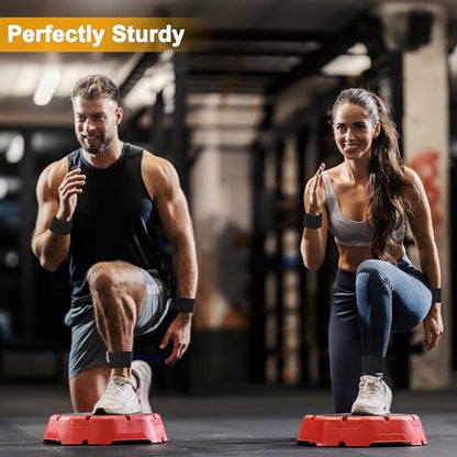 Wrist Weights, 1.1LB Each Stackable Magnetic, Adjustable Ankle Weights for Men & Women, Jogging/Yoga & More, 1 Pair - color: Black