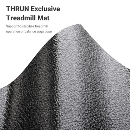 THERUN Home Gym Treadmill Exercise Bike Mat Non-Slip, Workout Mat Thick, Heavy-Duty Floor Mat for Fitness and Yoga, 2 Size Options - size: 78*35.5*0.23 inch