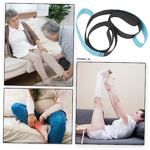 2pcs Leg Mobility Belt Thigh Straps for Workout Elder Leg Lifter Assist Belt Stretching Straps for Gym