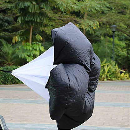 Running Speed Training, Umbrella Speed Chute,Resistance Parachute,Training Parachute,Running Parachute for Adul,Red - color: Red
