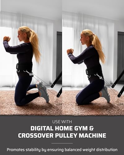 THEFITGUY Ultimate Cable and Sled Training Bundle: Multi-Attachment Belt & Sled Pulling Belt