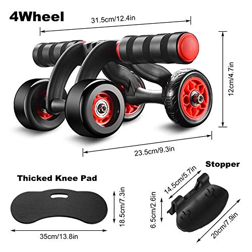 Ab Roller for Abs Workout Ab Roller Wheel Exercise Equipment for Home Gym
