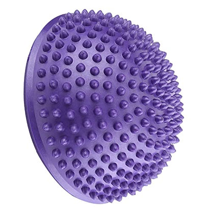 VGEBY Foot Massage Ball, Half Ball Balance Pods for Deep Tissue Muscle Therapy (Purple)