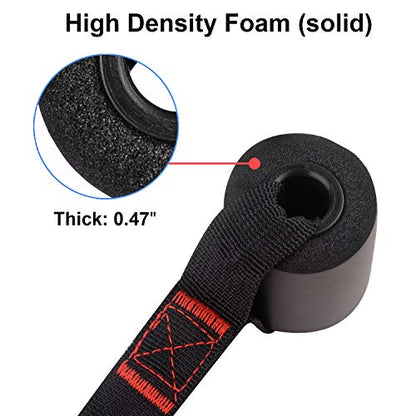 Heavy Duty Door Anchor for Exercise Bands - Secure Door Jamb Anchor System - No Damage, Larger Size