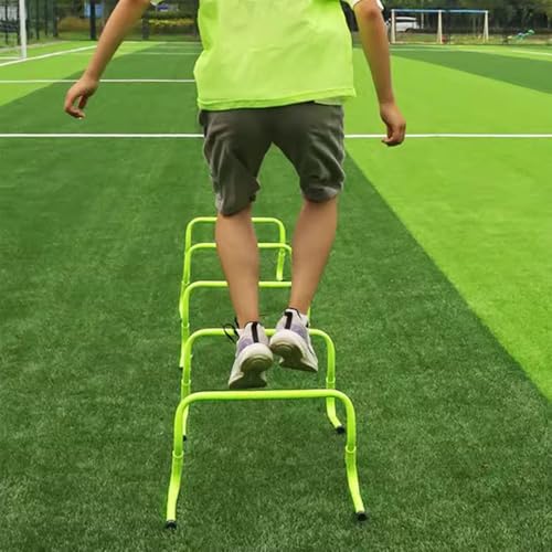 Agility Hurdles for Training - Foldable Plyometric Exercise Hurdles for Basketball, Soccer, Baseball - Ideal for School and Athletic Practice
