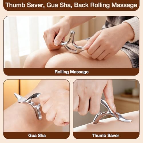 All in 1 Trigger Point Massage Tool TMJ Tension Relif Face Gua Sha