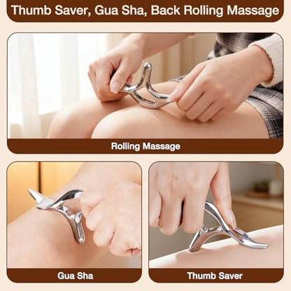 All in 1 Trigger Point Massage Tool TMJ Tension Relif Face Gua Sha