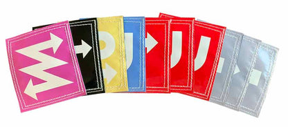 Tumbl Trak Sticky Manipulatives - Non-Slip Velcro Carpet Marker - for Gymnastics and Cheer Agility Training