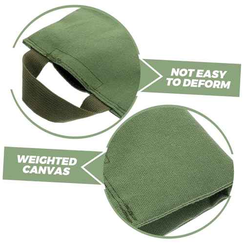 2Kg Weighted Sandbag for Yoga Fitness Empty Canvas Bag with Handle Weight for Training Exercises Durable Easy to Clean Sandbag Tools for Weight Training