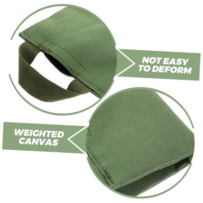 2Kg Weighted Sandbag for Yoga Fitness Empty Canvas Bag with Handle Weight for Training Exercises Durable Easy to Clean Sandbag Tools for Weight Training