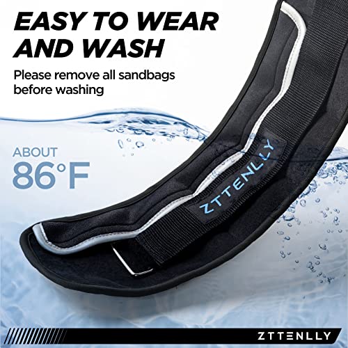 Adjustable Ankle Weights 1-5/10/15/20LBS Pair with Carry Bag - Breathable Fabrics, Reflective Trim - Strength Training Leg Wrist Arm Ankle Walking Weights Sets for Women Men Kids - color: Blue, size: 5 lbs Pair (2.5 lbs Each)