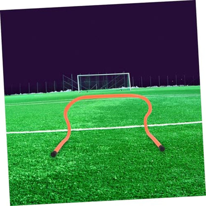 Beaupretty 3pcs Plastic Sports Agility Hurdles 15cm Speed Training Obstacles for Soccer Football Youth Agility Drills and Footwork Practice