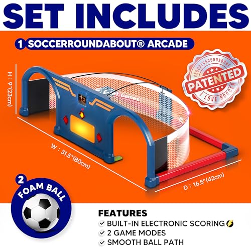 Kids Soccer Trainer Ball Set, Soccer Roundabout Sport Games Gifts for Kids | Foot-Eye Coordination Hand-Eye, Football Exercises Agility Training
