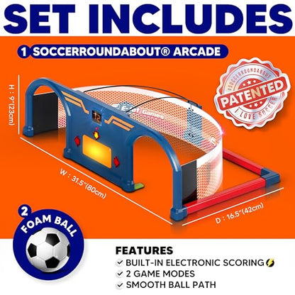 Kids Soccer Trainer Ball Set, Soccer Roundabout Sport Games Gifts for Kids | Foot-Eye Coordination Hand-Eye, Football Exercises Agility Training
