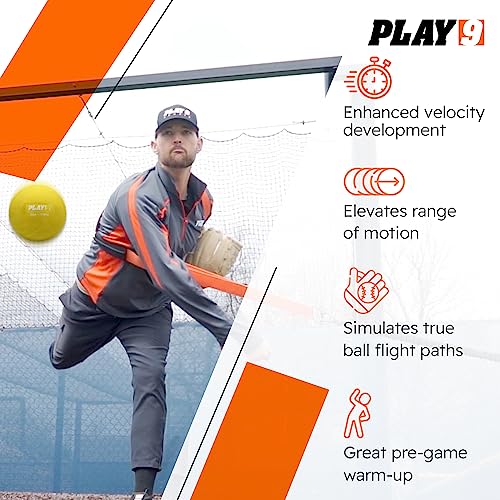| Plyometric Weighted Balls for Baseball | Soft Weighted Medicine Ball for Baseball, Softball, Pilates, Yoga Physical Therapy Pitching and Velocity Training (7 Pack)