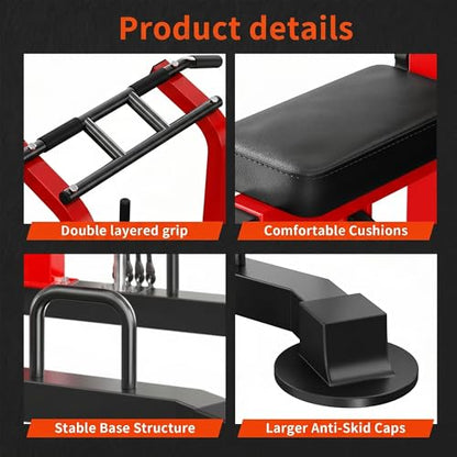 SogesPower Power Tower Dip Station Pull Up Bar for Home Gym Multi-Function Adjustable Height Strength Training Workout Equipment