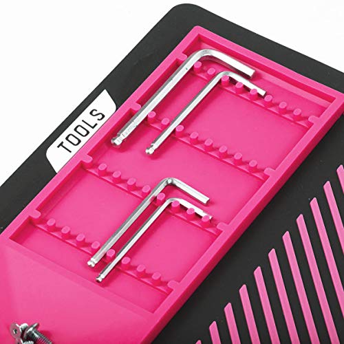 HK Army MAGMAT Magnetic Paintball Tech Mat - color: Pink