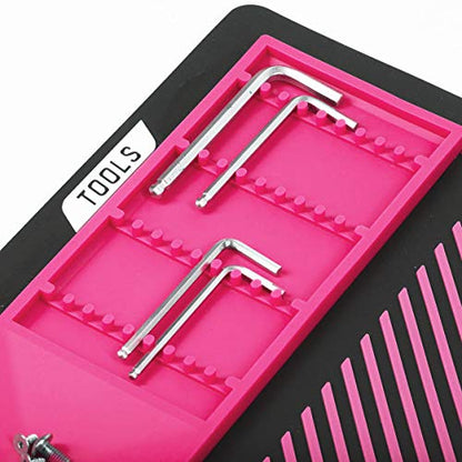 HK Army MAGMAT Magnetic Paintball Tech Mat - color: Pink