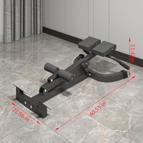 Roman Chair - Adjustable and Foldable Roman Stool, Suitable for Home Gyms, Can Bear 260 Pounds