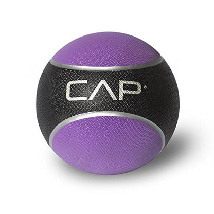 Cap Barbell Weight Medicine Ball | 2-12lb Options - style: 4 lb - Purple