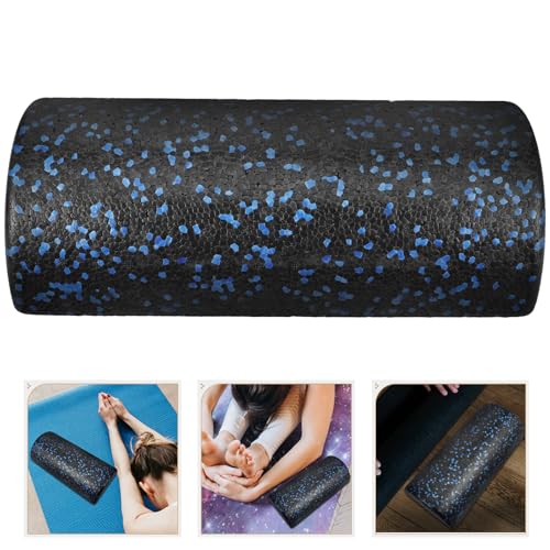 KALLORY Yoga Half Roller Foam Balance Trainer Epp Semicircle Pilates Muscle Massage Column for Balance and Fitness Exercise