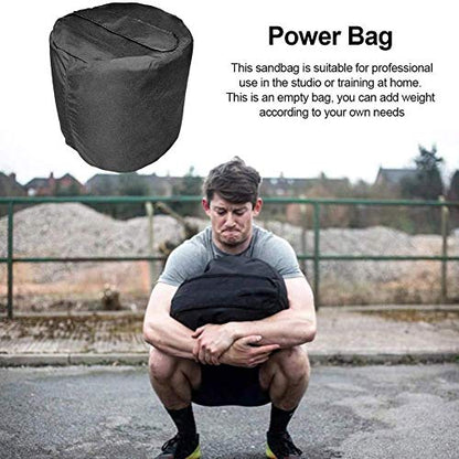 Training Sandbag Adjustable Heavy Duty Workout Sandbags Fitness Sandbags for Lifting Exercise Bodybuilding 200LBS Black